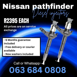 Nissan Pathfinder Yd25 Diesel Injectors For Sale With Warranty