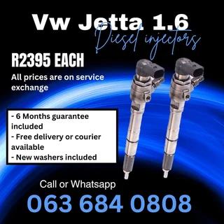 Vw Jetta 1.6 Diesel Injectors For Sale With Warranty