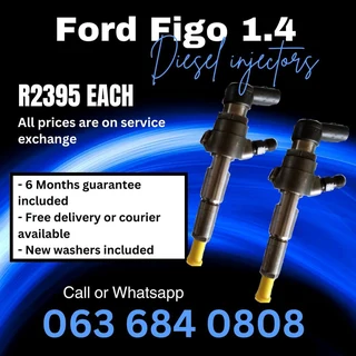 Ford Figo 1.4 Diesel Injectors For Sale With Warranty On