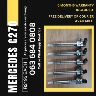 Mercedes Benz C270 Diesel Injectors For Sale With Warranty