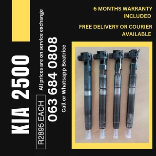 Kia 2500 Diesel Injectors For Sale With Warranty