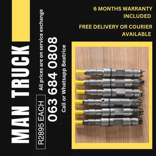 Man Truck Diesel Injectors For Sale With Warranty On