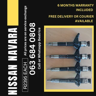 Nissan Navara Yd25 Diesel Injectors For Sale With Warranty