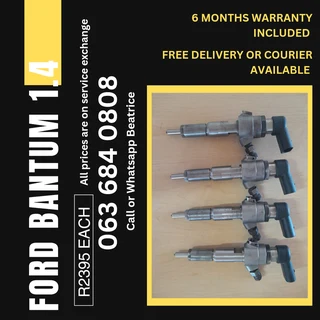 Ford Bantum 1.4 Diesel Injectors For Sale With Warranty