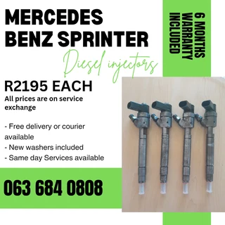 Mercedes Benz Sprinter Diesel Injectors For Sale With Warranty