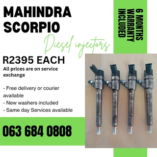 Mahindra Scorpio Diesel Injectors For Sale With Warranty On