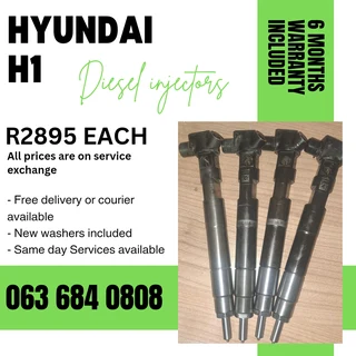 Hyundai H1 Diesel Injectors For Sale With Warranty