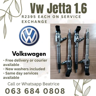Vw Jetta 1.6 Diesel Injectors For Sale With Warranty