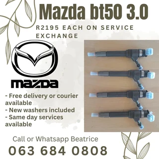 Mazda Bt50 3.0 Diesel Injectors For Sale With Warranty