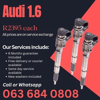 Audi 1.6 Diesel Injectors For Sale With Warranty On