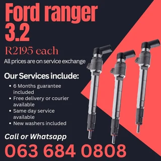 Ford Ranger 3.2 Diesel Injectors For Sale With Warranty