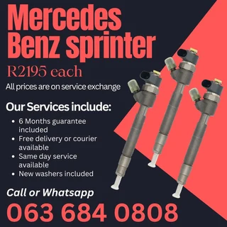 Mercedes Benz Sprinter Diesel Injectors For Sale With Warranty