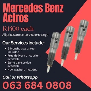 Mercedes Benz Actros Diesel Injectors For Sale With Warranty