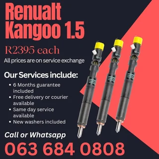 Renualt Kangoo 1.5 Diesel Injectors For Sale With Warranty