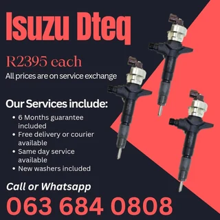 Isuzu Dteq Diesel Injectors For Sale With Warranty