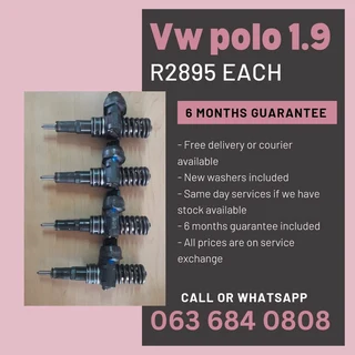Vw Polo 1.9 Diesel Injectors For Sale With Warranty