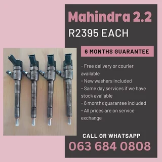 Mahindra Scorpio Diesel Injectors For Sale With Warranty On