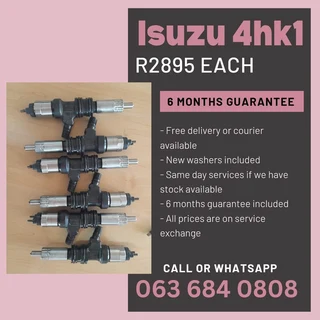 Isuzu Truck 4hk1 Injectors For Sale With Warranty On