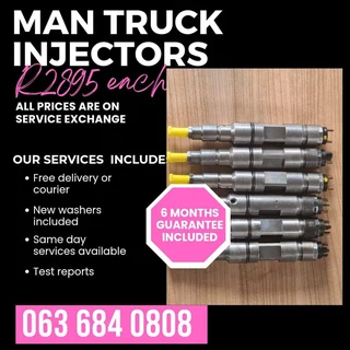 Man Truck Diesel Injectors For Sale With Warranty On