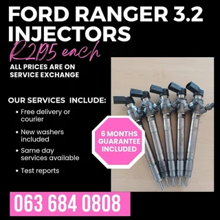Ford Ranger 3.2 Diesel Injectors For Sale With Warranty