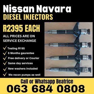 Nissan Navara Yd25 Diesel Injectors For Sale With Warranty