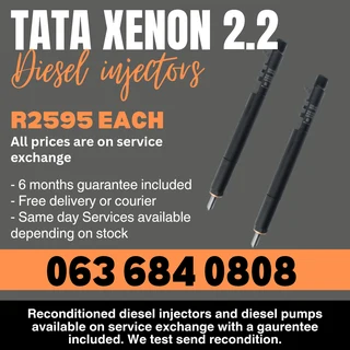 Tata Xenon 2.2 Diesel Injectors For Sale With Warranty
