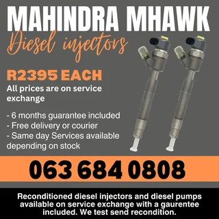 Mahindra Mhawk Diesel Injectors For Sale With Warranty