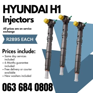 Hyundai H1 Diesel Injectors For Sale With Warranty