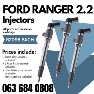 Ford Ranger 2.2 Diesel Injectors For Sale With Warranty