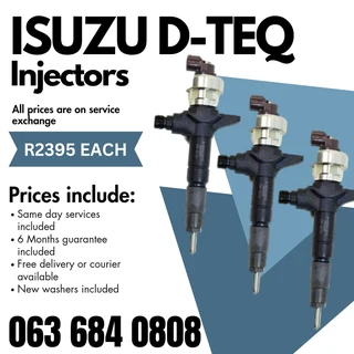 Isuzu Dteq Diesel Injectors For Sale With Warranty