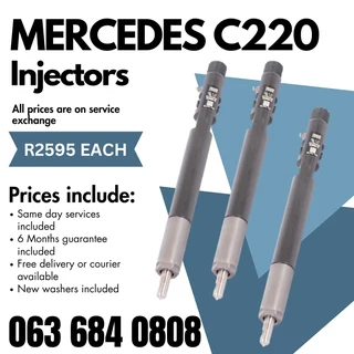Mercedes Benz C220 Diesel Injectors For Sale With Warranty