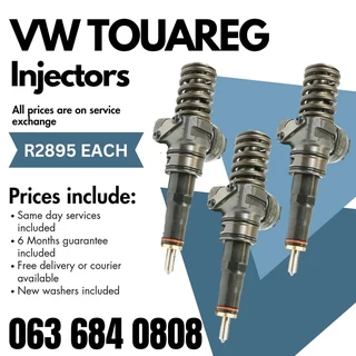 Vw Touareg Diesel Injectors For Sale With Warranty On