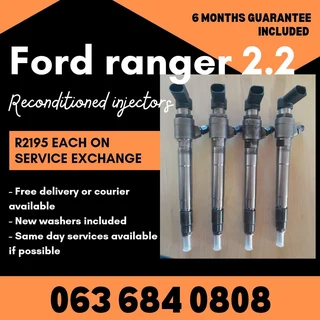 Ford Ranger 2.2 Diesel Injectors For Sale With Warranty On