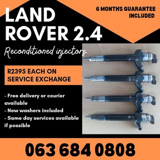 Land Rover 2.4 Diesel Injectors For Sale With