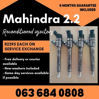 Mahindra 2.2 Diesel Injectors For Sale With Warranty On
