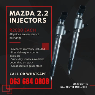 Mazda Bt50 2.2 Diesel Injectors For Sale With Warranty