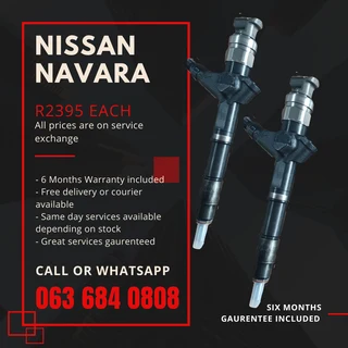 Nissan Navara Yd25 Diesel Injectors For Sale With Warranty