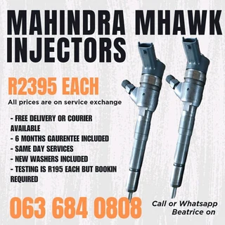 Mahindra Mhawk Diesel Injectors For Sale With Warranty
