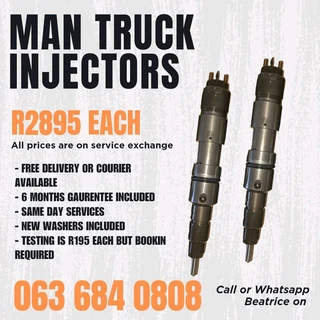 Man Truck Diesel Injectors For Sale With Warranty
