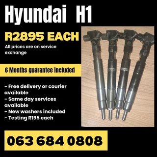 Hyundai H1 Diesel Injectors For Sale With Warranty