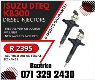 Isuzu Dteq Kb300 Diesel Injectors For Sale With Warranty