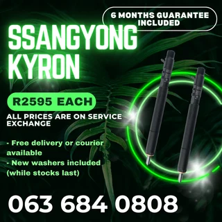Ssangyong Kyron Diesel Injectors For Sale With Warranty