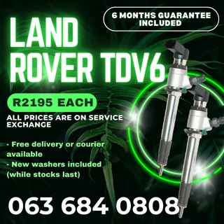 Land Rover Discovery Tdv6 Diesel Injectors For Sale With Warranty