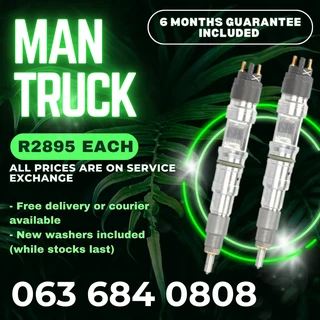 Man Truck Diesel Injectors For Sale With Warranty On