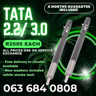 Tata 2.2 And 3.0 Diesel Injectors For Sale With Warranty On
