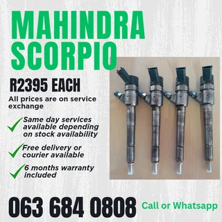Mahindra Scorpio Diesel Injectors For Sale With Warranty