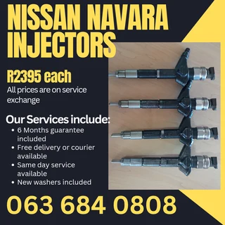 Nissan Navara Yd25 Diesel Injectors For Sale With Warranty