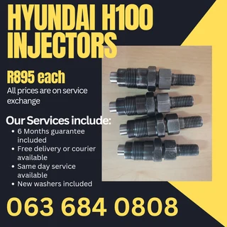 Hyundai H100 Diesel Injectors For Sale With Warranty