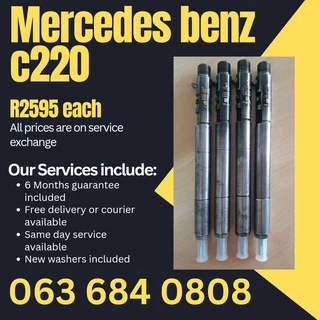Mercedes Benz C220 Diesel Injectors For Sale With Warranty
