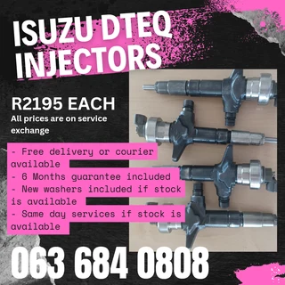 Isuzu Dteq Diesel Injectors For Sale With Warranty